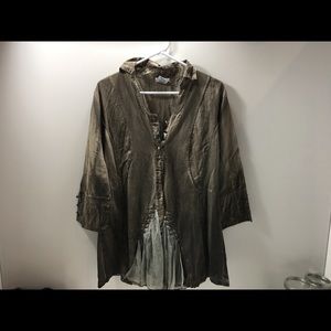 Women’s Parsley And Sage Button Front Top